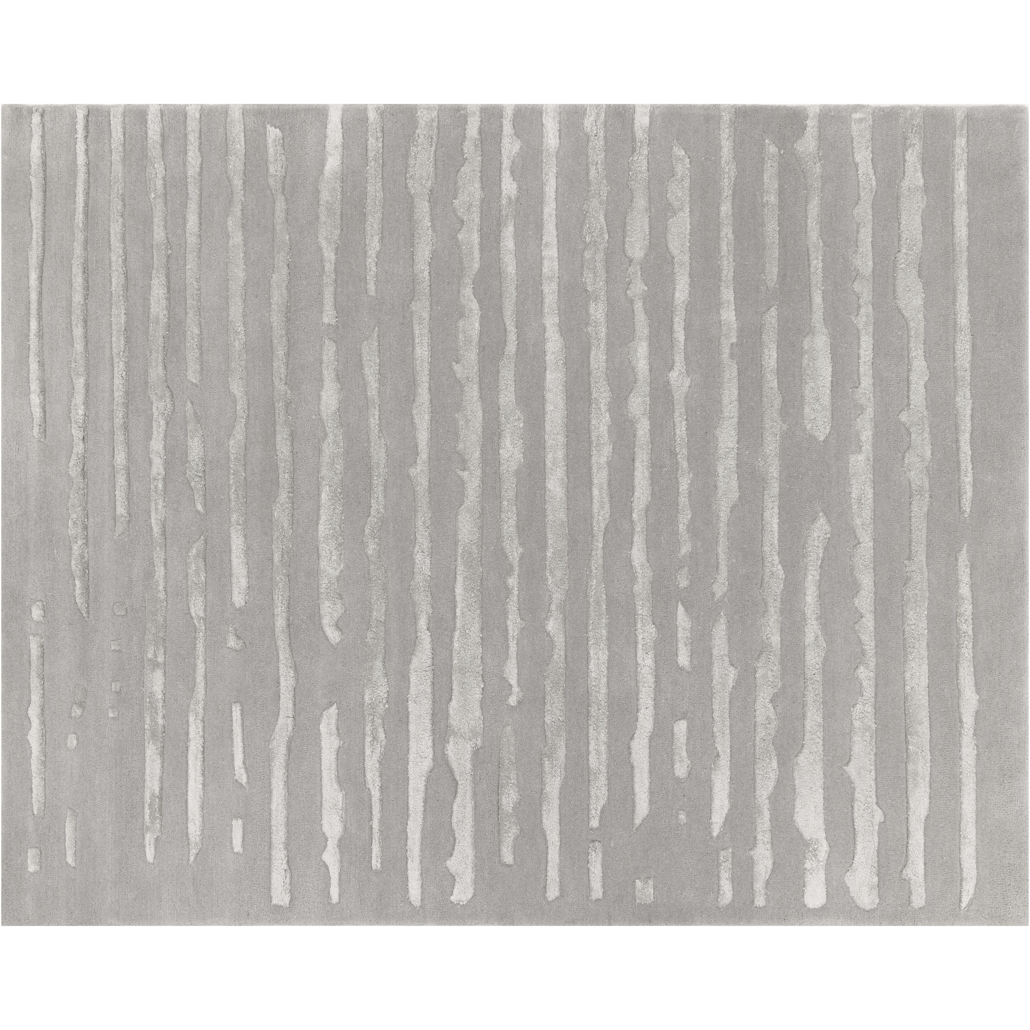 Tazma 120 X 96 inch Taupe Indoor Hand-Tufted Rug, Hand-Tufted